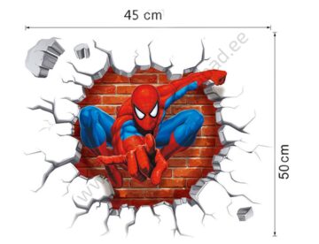 Seinakleebis "Spiderman"