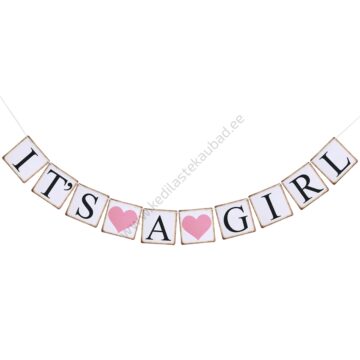 kaunistusriba-its a girl