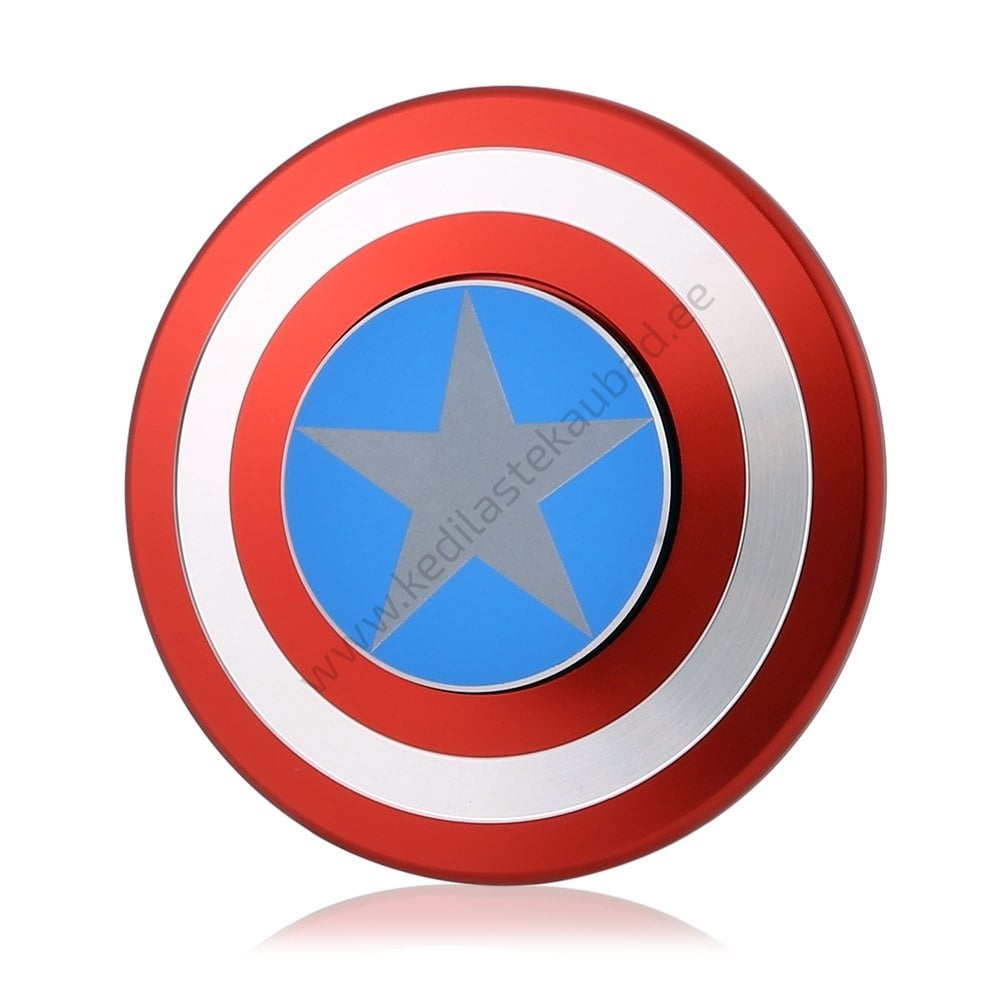 Erikujuline spinner “Captain America”
