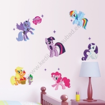 Seinakleebis “My little pony”