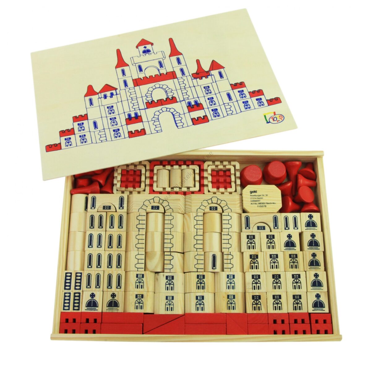 goki WB505 ehitusklotsid kindlus-2