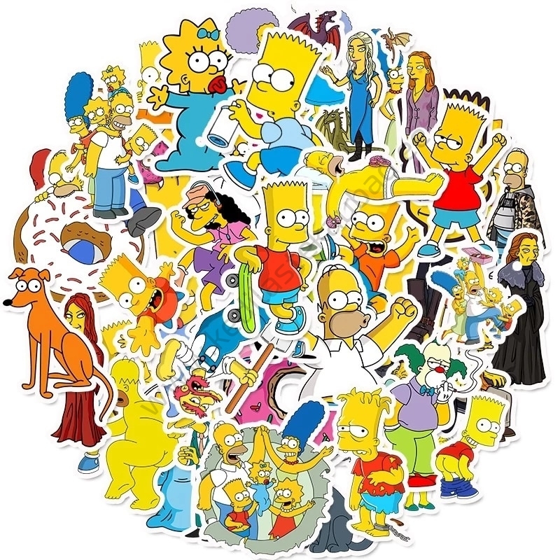 Kleepsud “Simpsonid” – 50 tk pakis