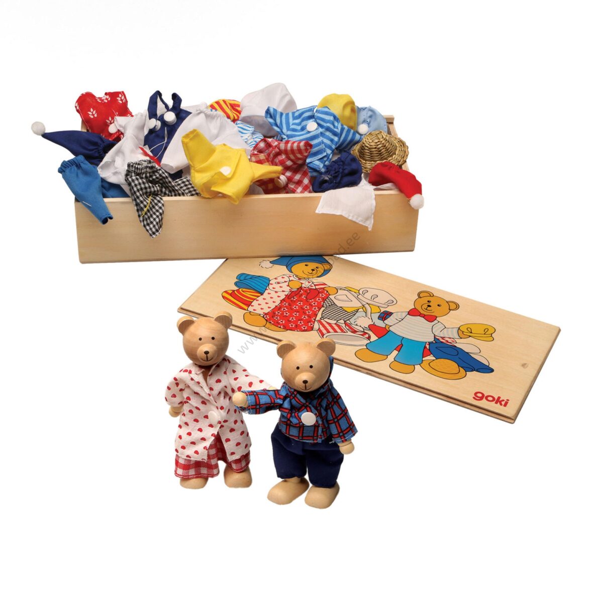 Goki Benna ja Bennoh, riietatavad karud ja riietekast