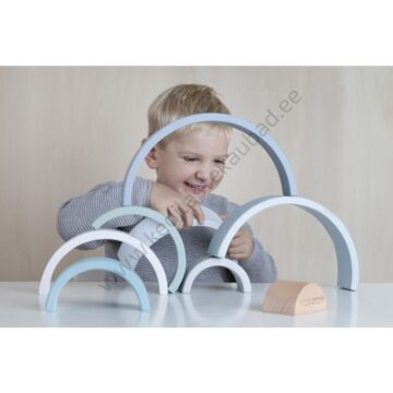 4463 - woorden rainbow - blue - 5