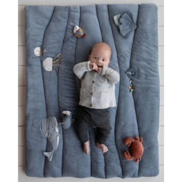 4840 Little Dutch pehme tegelusmatt - pehme mängumatt Ocean Blue-7