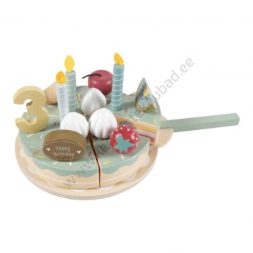 LD 4494 Little Dutch Puidust mängutort XL 26 tk-2