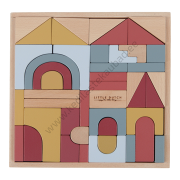 LD 4704 puidust klotside komplekt Little Dutch Pure & Nature-1