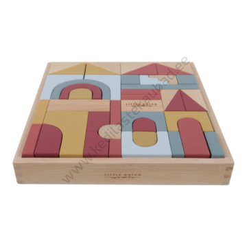 LD 4704 puidust klotside komplekt Little Dutch Pure & Nature-3