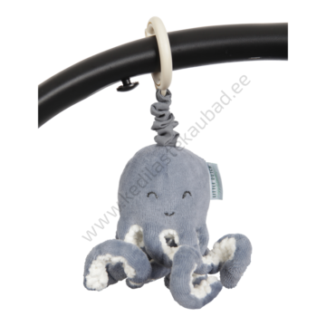 LD4819 Little Dutch pehme tõmba-ja-värista kaheksajalg Ocean-Blue-3