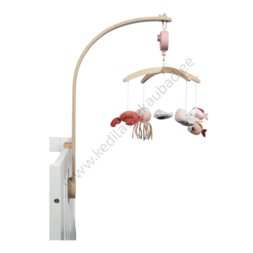 LD4842 Little Dutch puidust muusikakarusell ocean pink-2