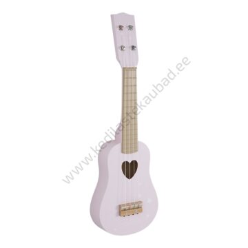 4408 LD Little Dutch kitarr puidust Adventure Pink