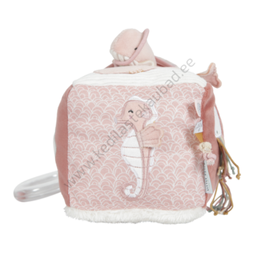 LD4815 Little Dutch Pehme tegevuskuubik Ocean Pink-1