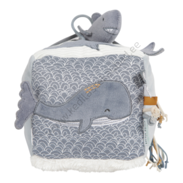LD4816 Little Dutch Pehme tegevuskuubik Ocean Blue-1