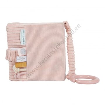 LD4824 Little Dutch Little Dutch pehme mänguraamat Ocean Pink väike-2
