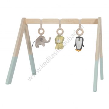 LD4442 Puidust mängukaar rippuvate leludega Mint-2