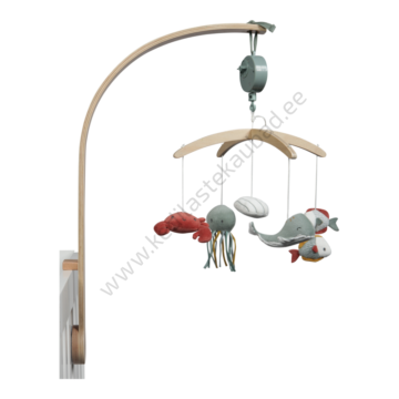 LD4844 Little Dutch puidust muusikakarusell Ocean Mint-2