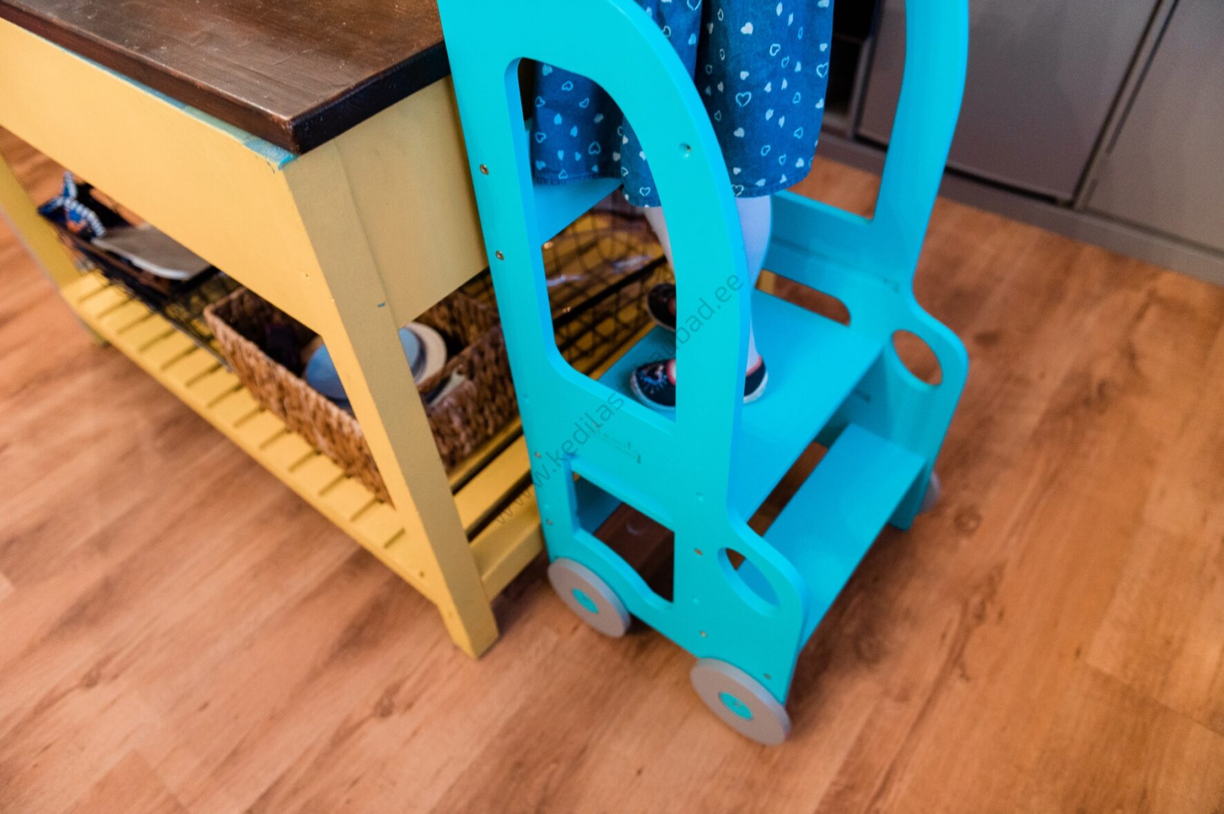 Laste köögitorn-pukk reguleeritava kõrgusega-20