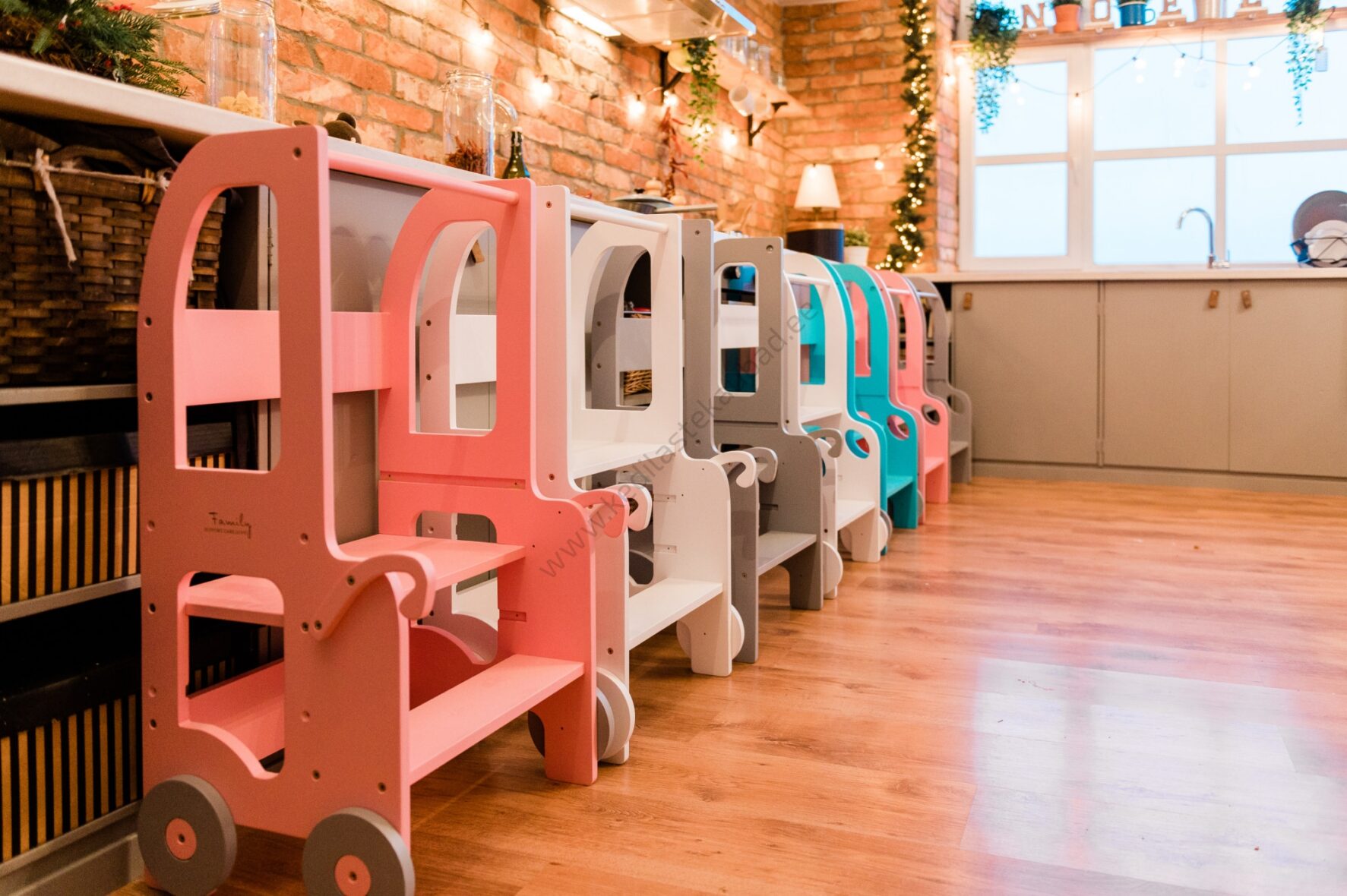 Laste köögitorn-pukk reguleeritava kõrgusega-24