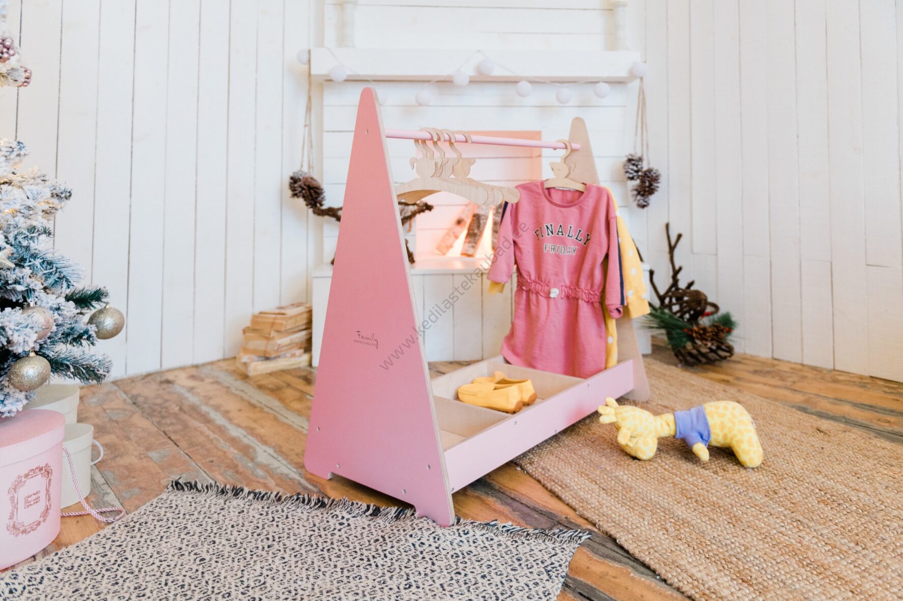 Laste riidestange “Montessori” (värvivalik)