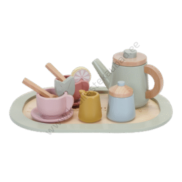 LD7006 - puidust teeserviis Little Dutch Wild Flowers-1