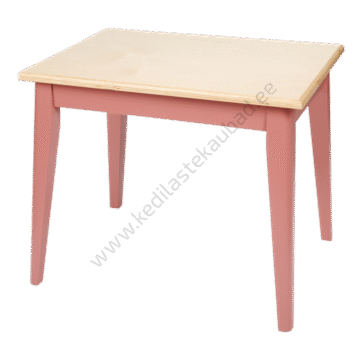 LD4953 Laste laud puidust Pink-1