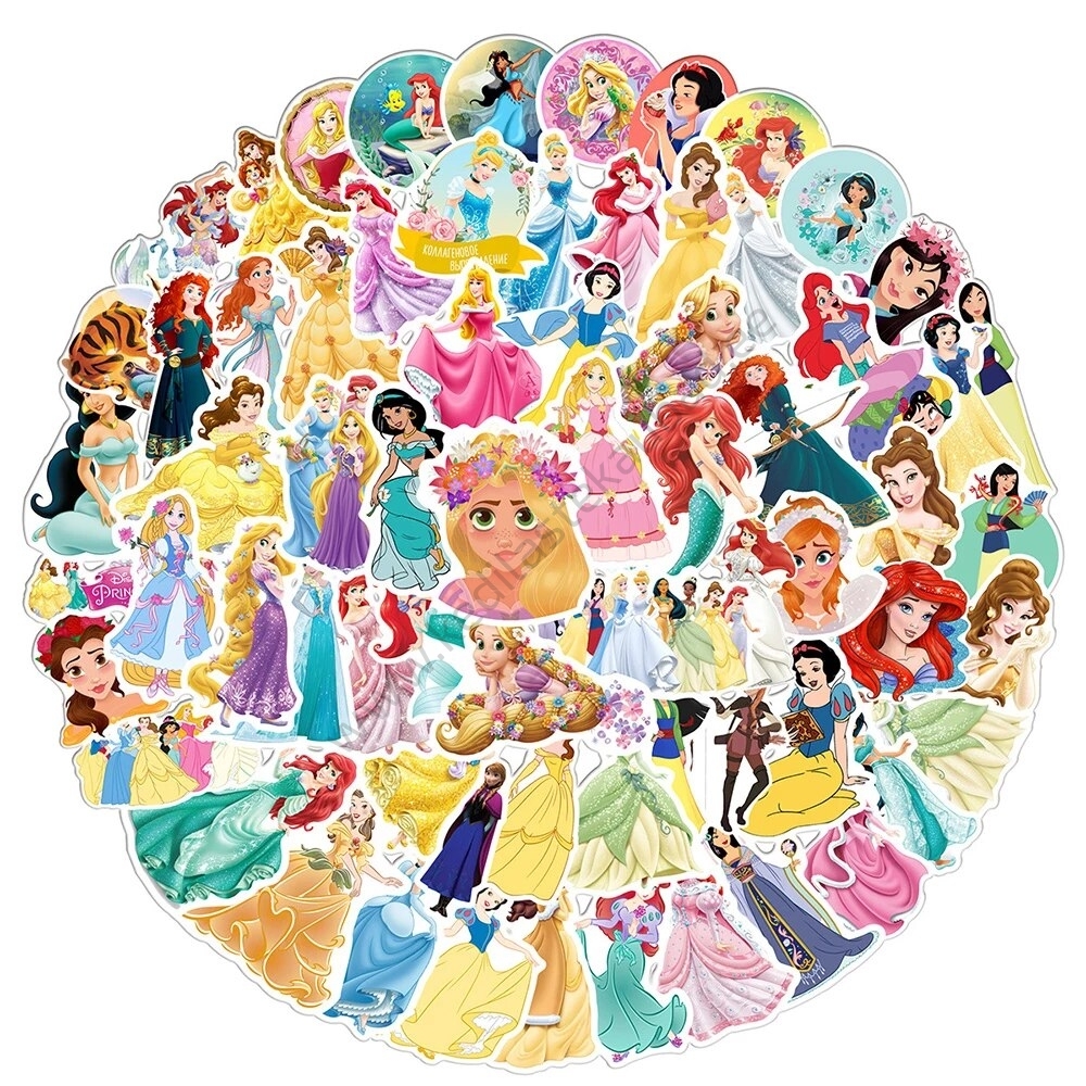Kleepsud “Disney Printsessid” – 30 tk pakis
