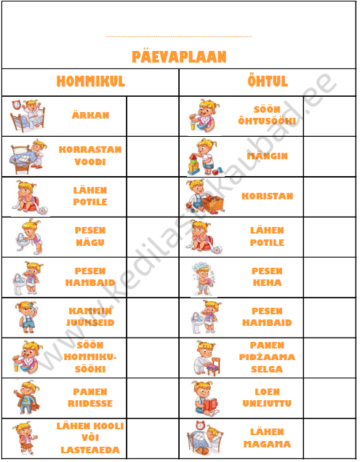 paevaplaan-tüdruk