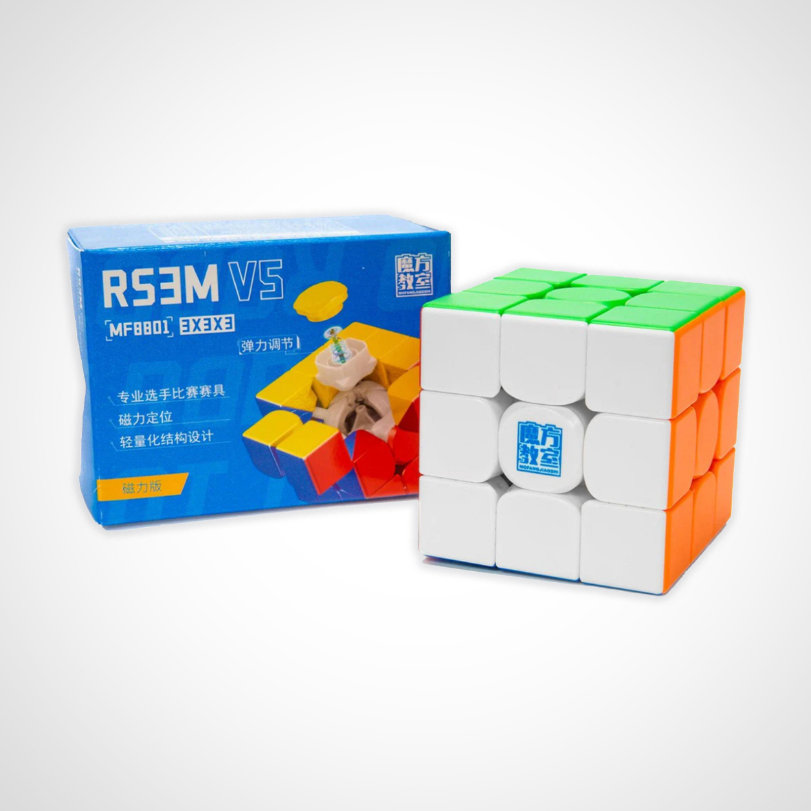 Nuti magnetitega 3×3 kuubik (Moyu RS3M V5) 
