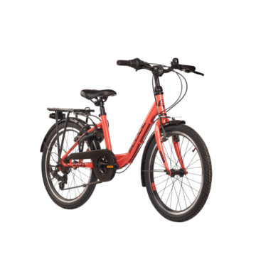 Laste jalgratas S'COOL chiX, 20" Coral/Dark Red