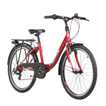 Laste jalgratas S'COOL chiX, 24" Red/White