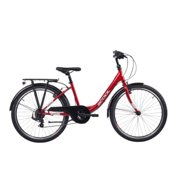 Laste jalgratas S'COOL chiX, 24" Red/White