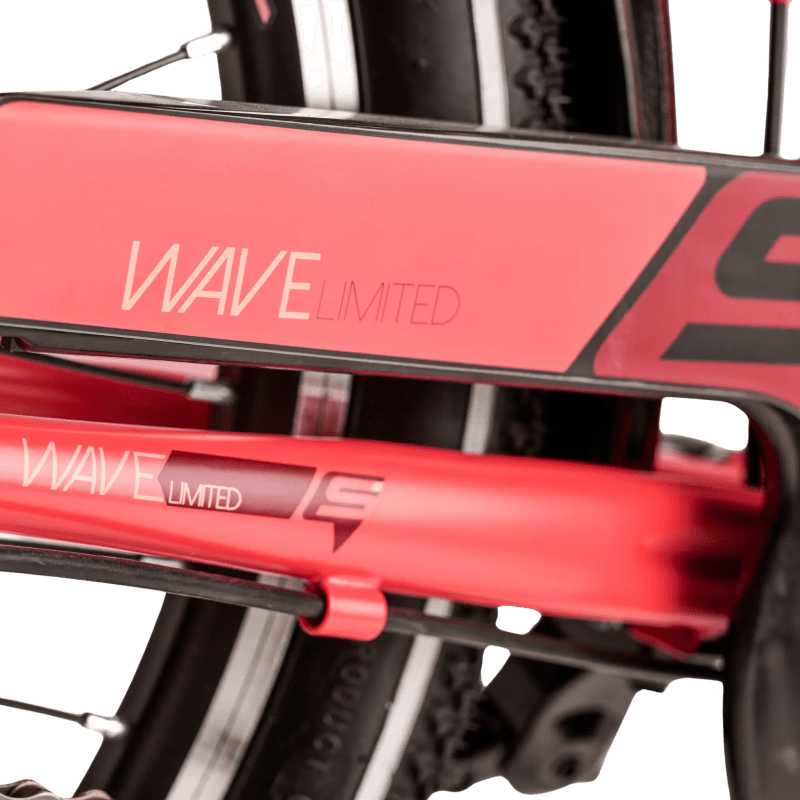 Laste jalgratas S´COOL Wave Steel LTD, 20″ korall/punane