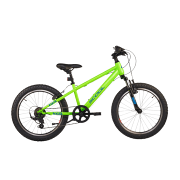 Laste jalgratas S'COOL Xroc, 20" Neon Green/Ocean