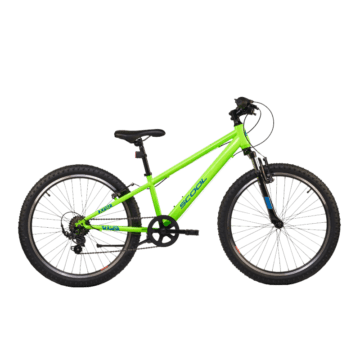Laste jalgratas S'COOL Xroc, 24" Neon Green/Ocean
