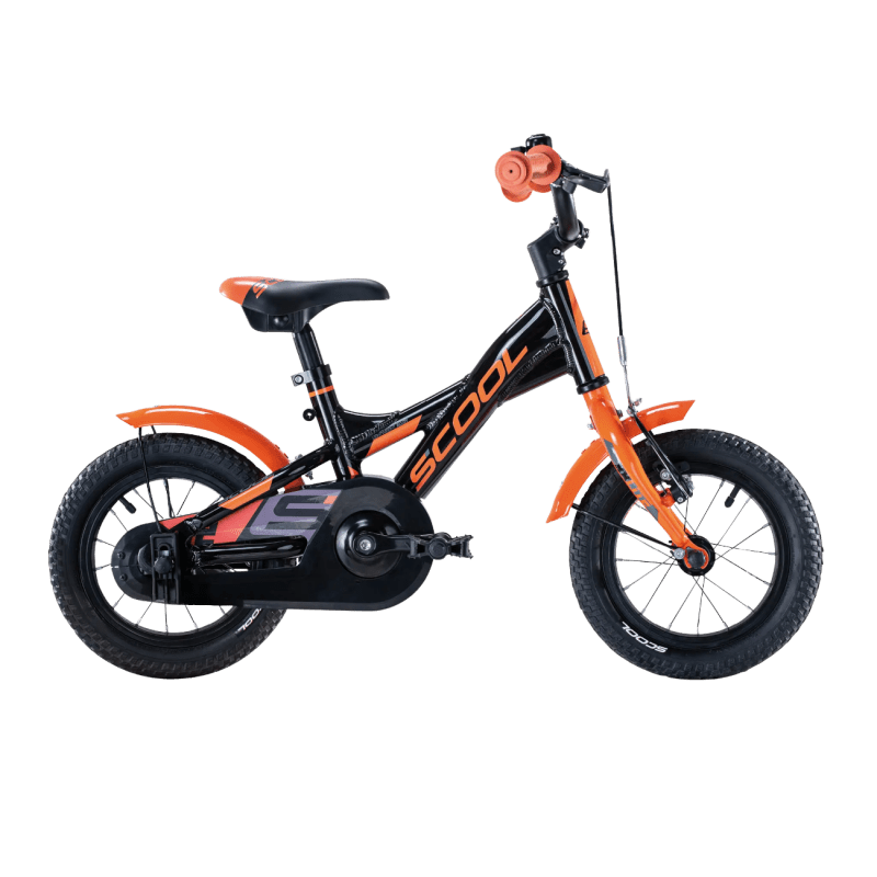 Laste jalgratas S’Cool XXlite, 12″ must-oranž
