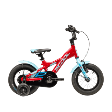 Laste jalgratas S´COOL XXlite, 12" punane/helesinine