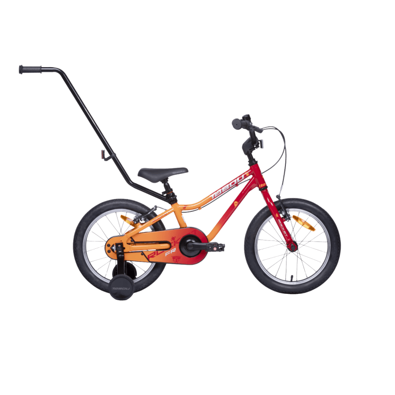 Laste jalgratas TABOU Rocket FR, 14″ punane-kollane