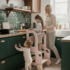 Laste köögipukk reguleeritava kõrgusega "Montessori"