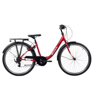Noorte jalgratas S'COOL chiX, 26" Red/White
