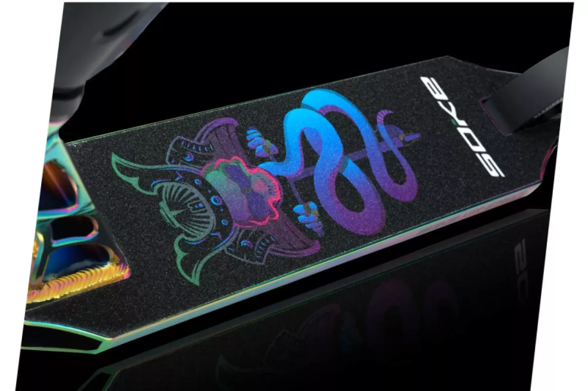 Trikitõukeratas SOKE XTR, rainbow