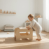 Väike astmepukk "Montessori" – Lakitud