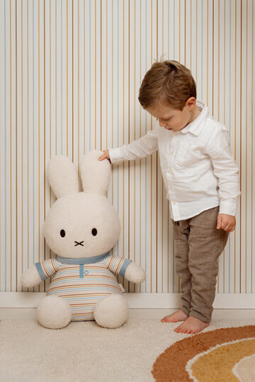 Мягкий зайчик Little Dutch Miffy 60 см «Vintage Sunny Stripes»