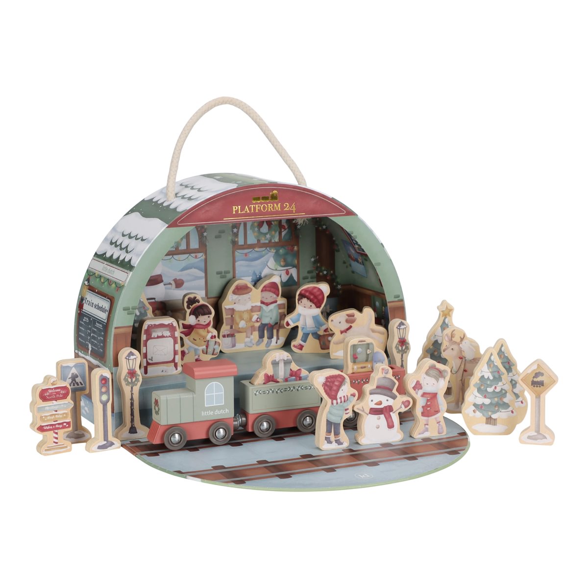 Little Dutch advendikalender rongijaamaga “Christmas”