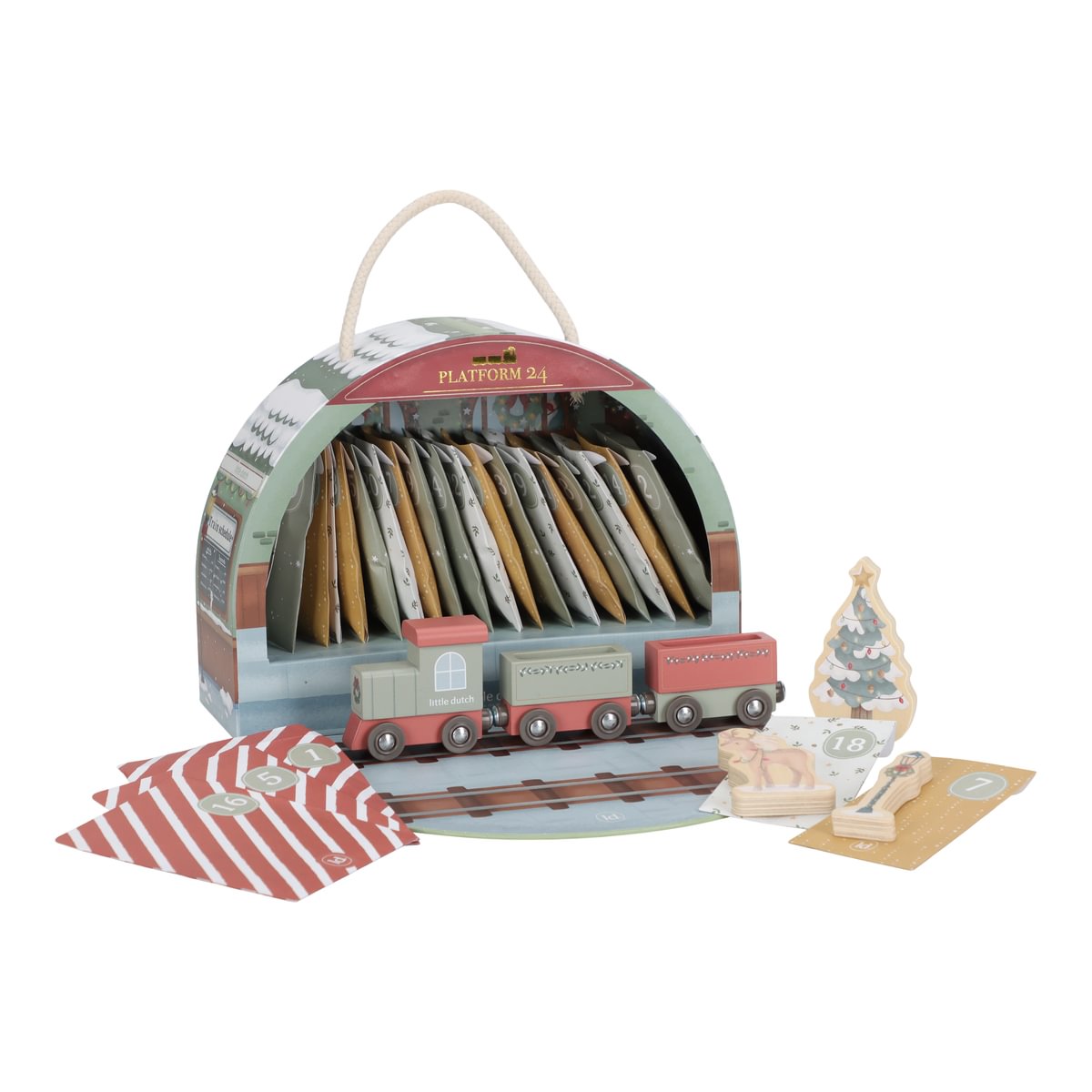 Little Dutch advendikalender rongijaamaga “Christmas”