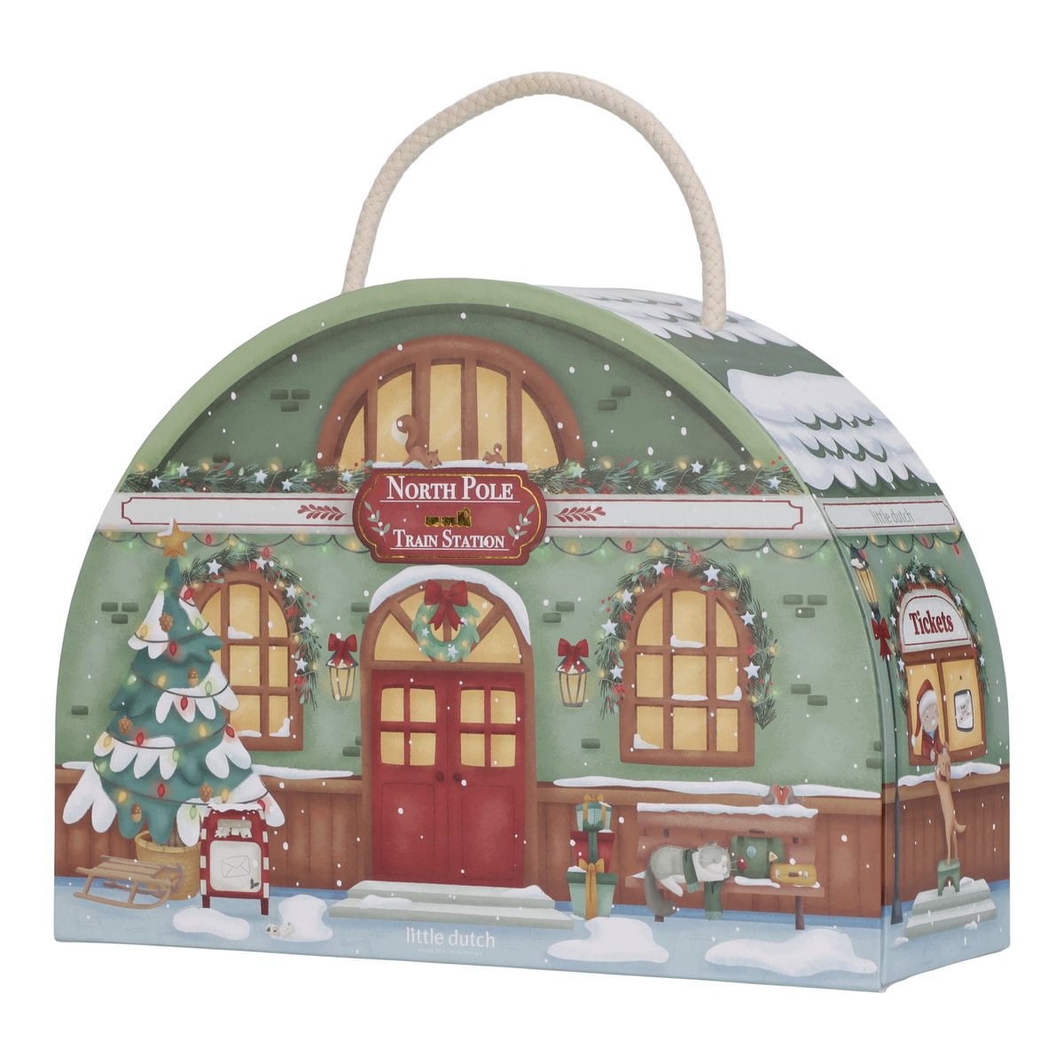 Little Dutch advendikalender rongijaamaga “Christmas”