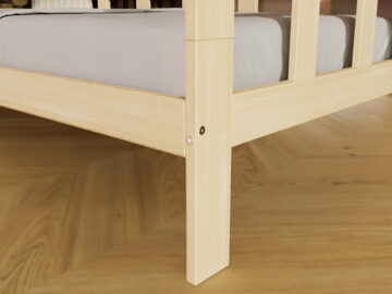 Benlemi kõrged jalad Grow voodile Fence, 4 tk, valge