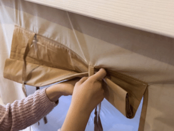 Benlemi puuvillane kardin madalale kõrgvoodile Plotty või Tuly – pilt 2