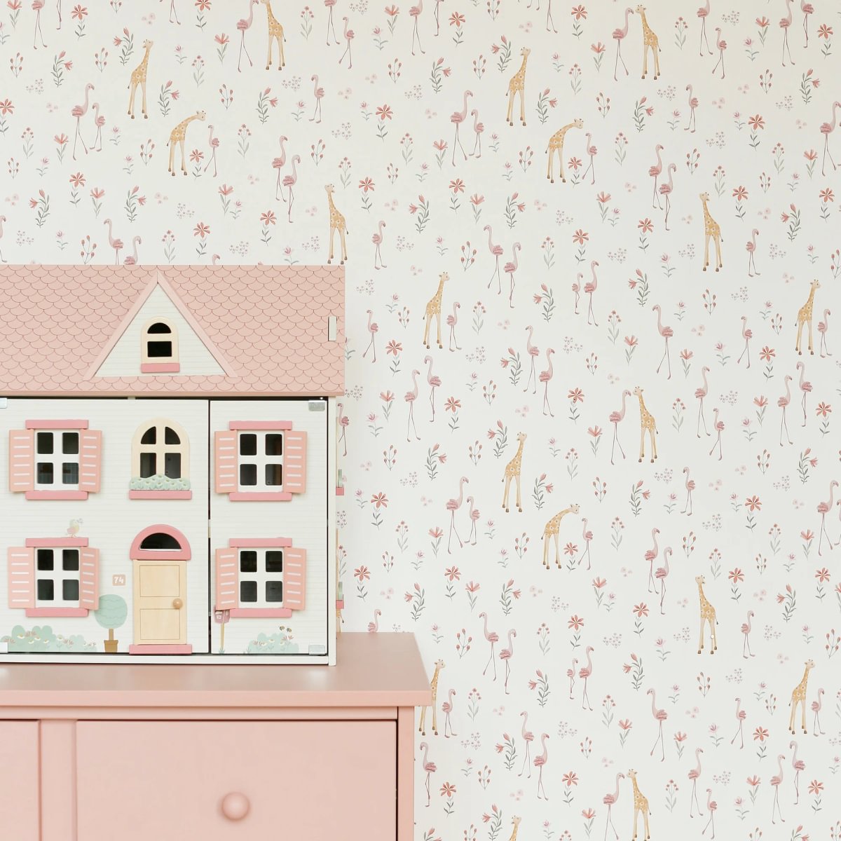 Little Dutch tapeet “Blooming Safari”