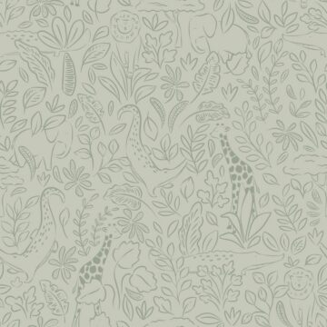 Обои Little Dutch «Safari Dreams Sage»