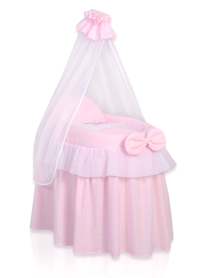 Punutud nukuhäll looriga – Little Princess, roosa
